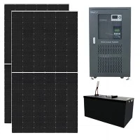5 kW-os hálózat-Rögzített napelem-készletek